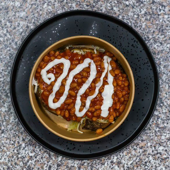 Jacket Potato with Beans